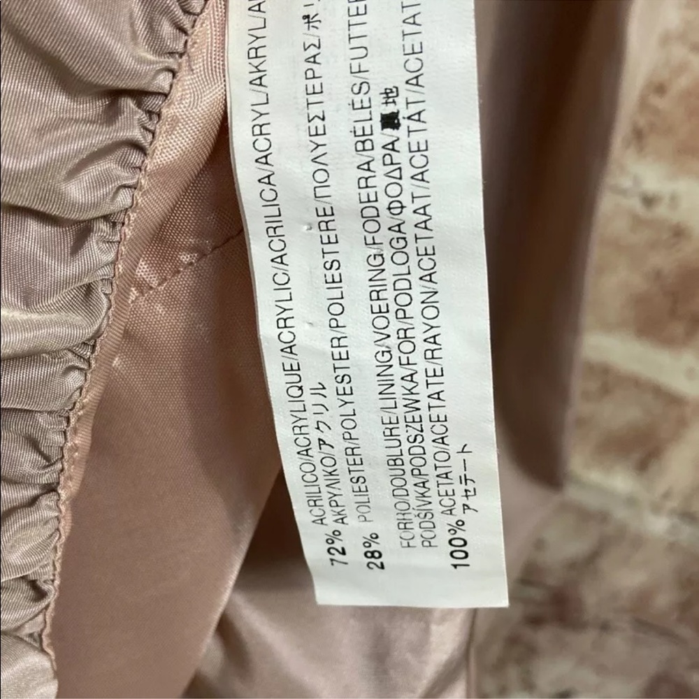 Zara Basic Medium Mauve Strapless Dress - image 7